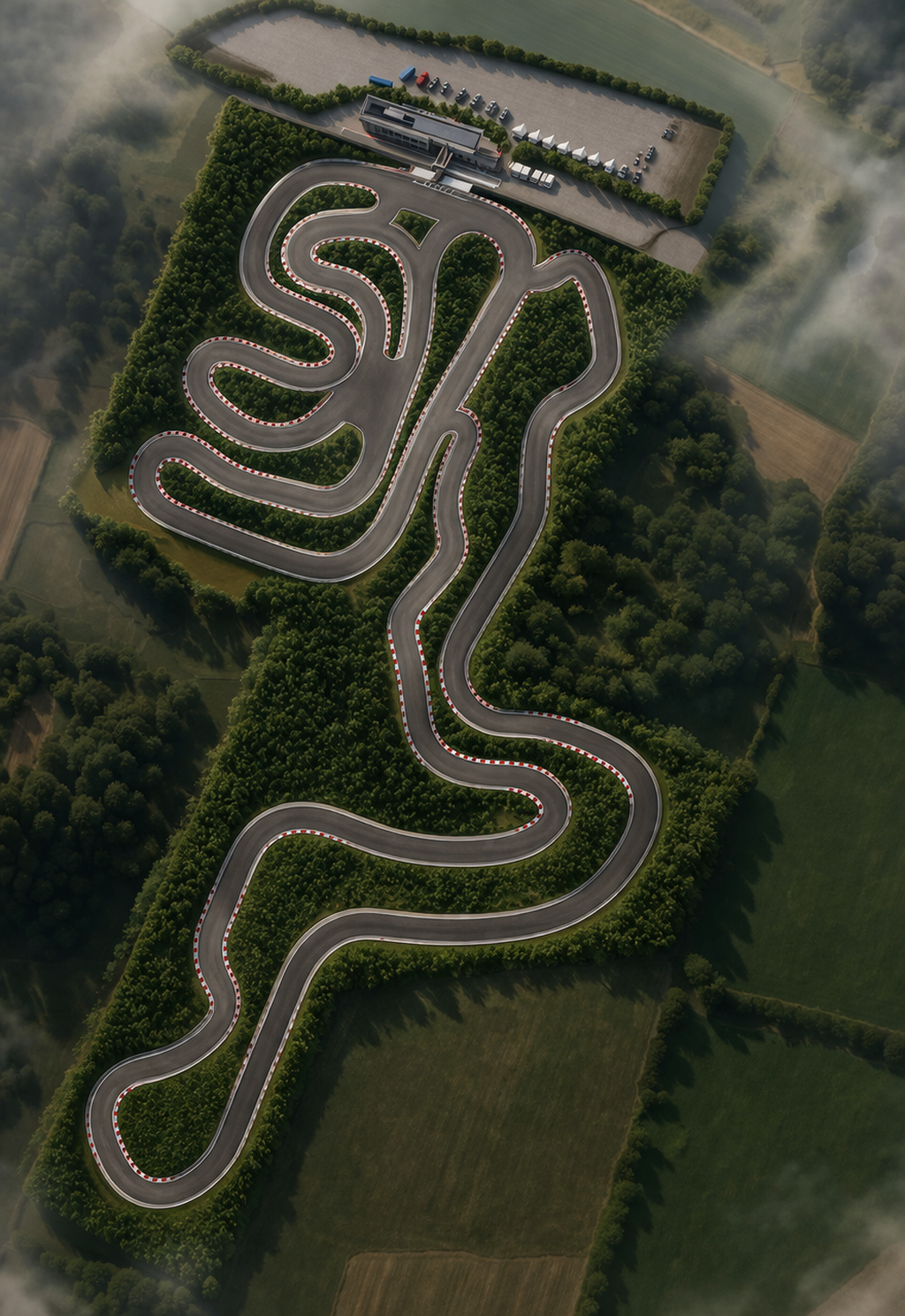 Render of the future expansion of Zona Karting Juneda